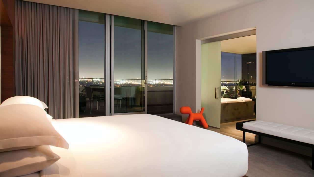 ANDAZ WEST HOLLYWOOD (ANDAZ) | Penthouse Suite Bedroom
