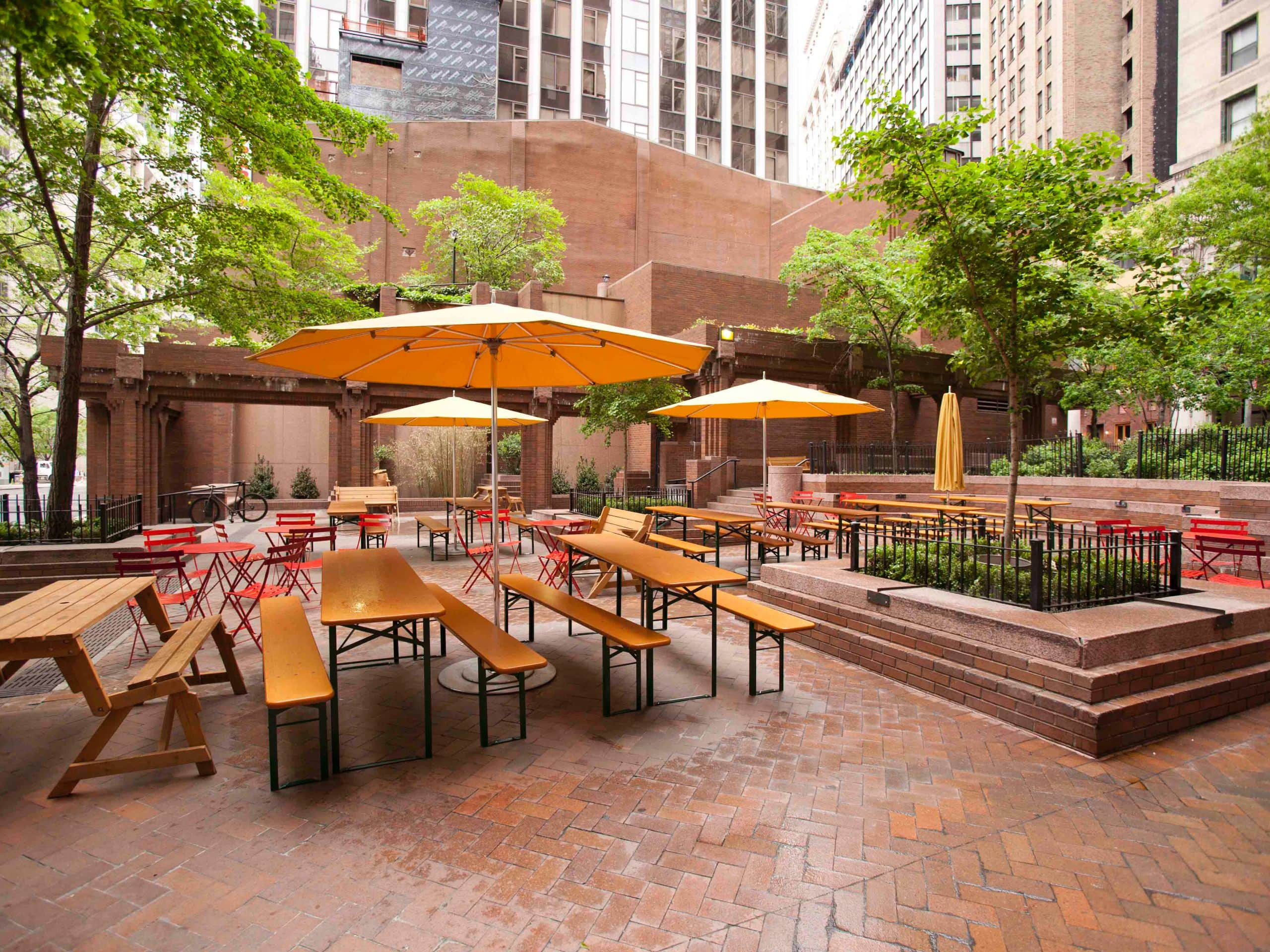 Beer Garden Nyc Andaz Wall Street