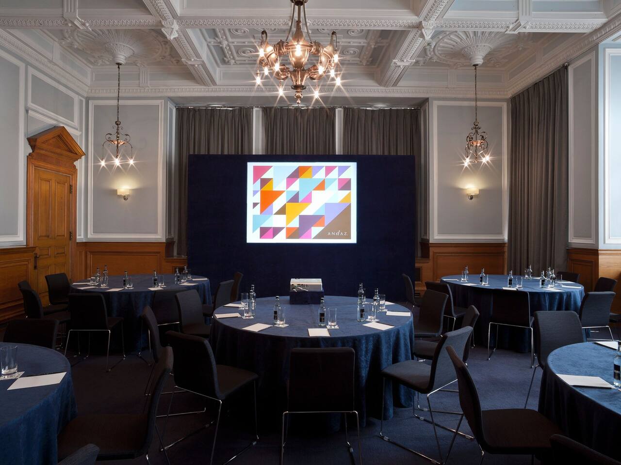 Pre-drinks special celebration venue setup