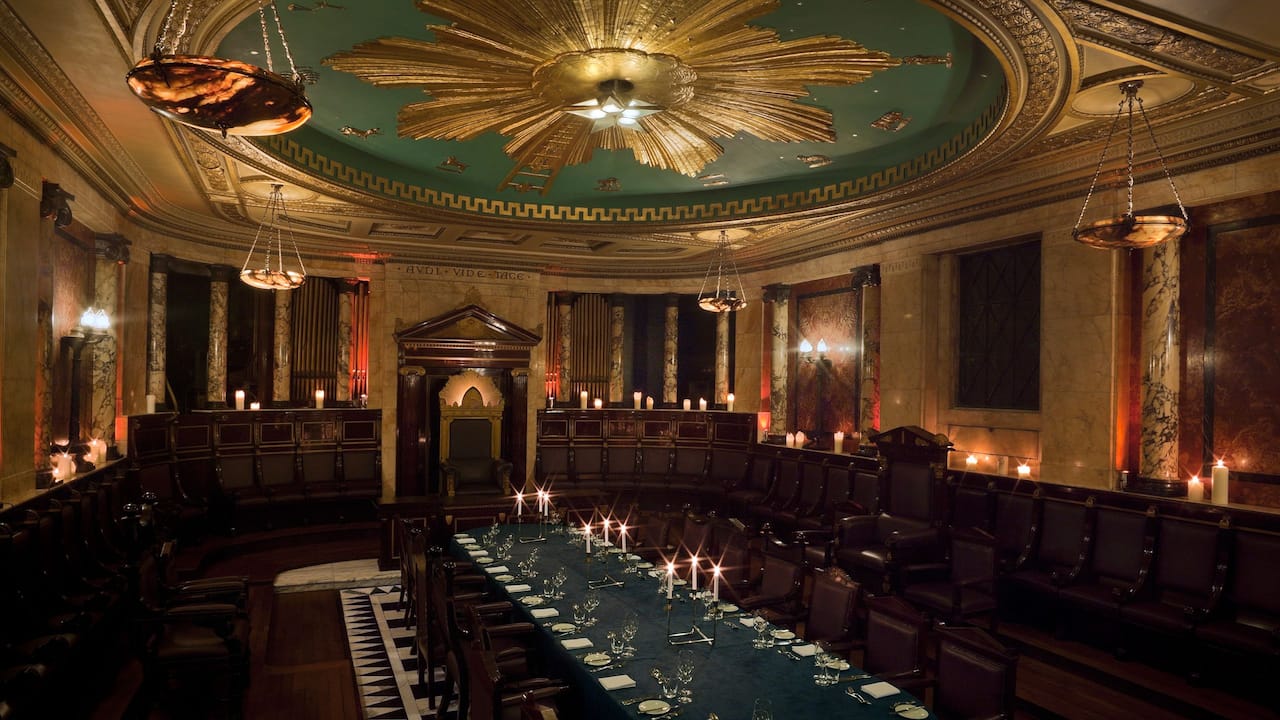 Masonic Temple London | Andaz London Liverpool Street
