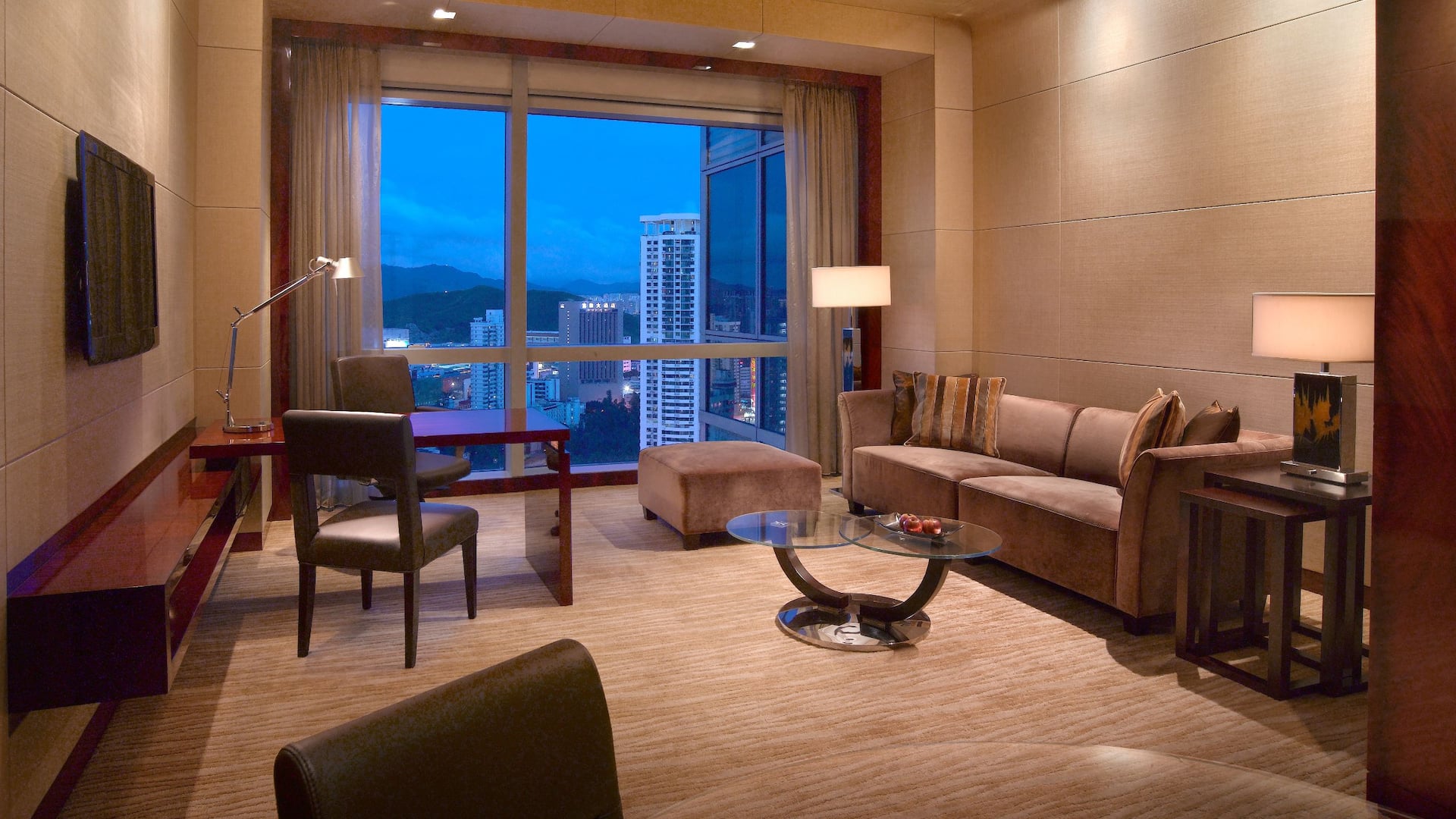 Grand Hyatt Shenzhen 1 Bedroom Apartment Living Room