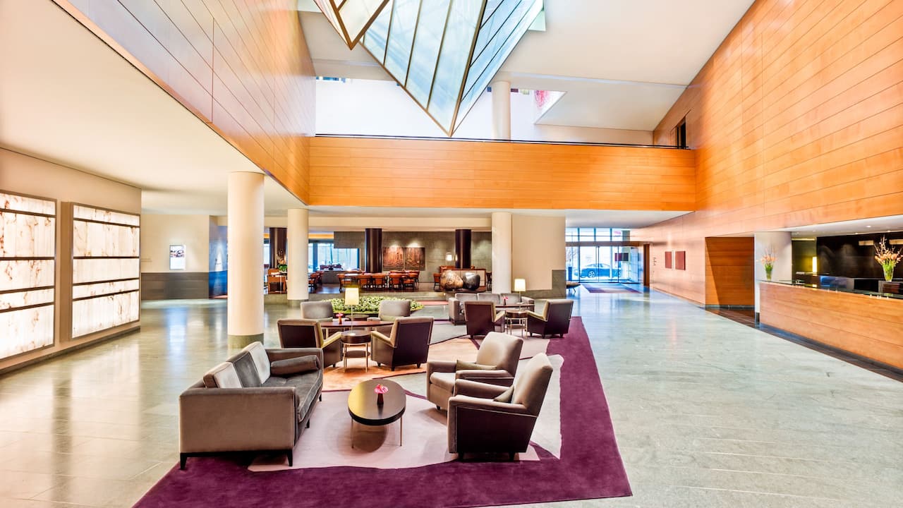Lobby at Grand Hyatt Berlin