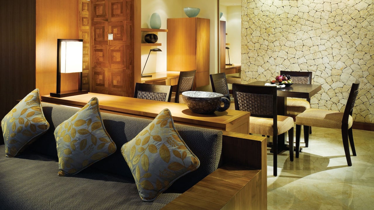 Grand Suite Dining Room Grand Hyatt Bali