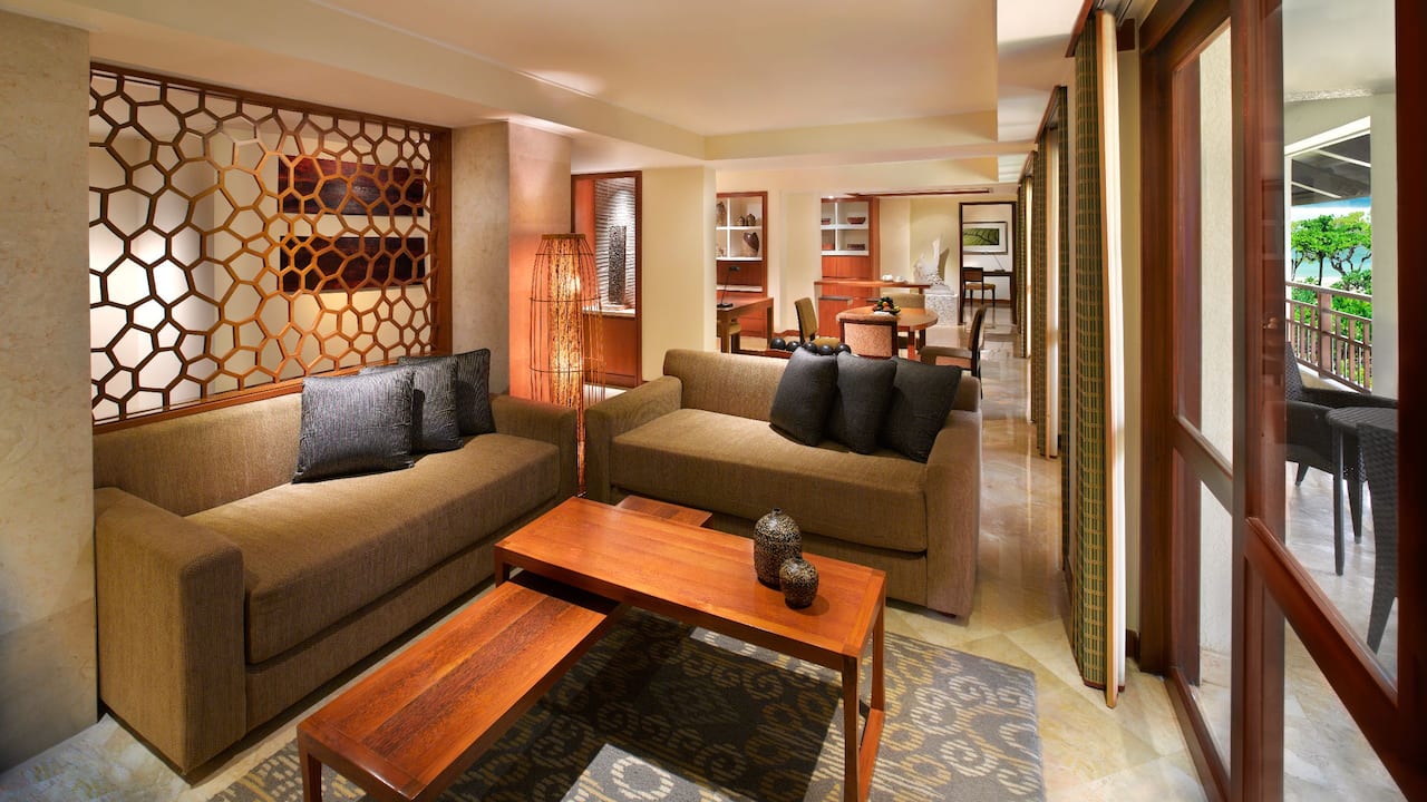 Grand Hyatt Bali Ambassador Suite Living Room