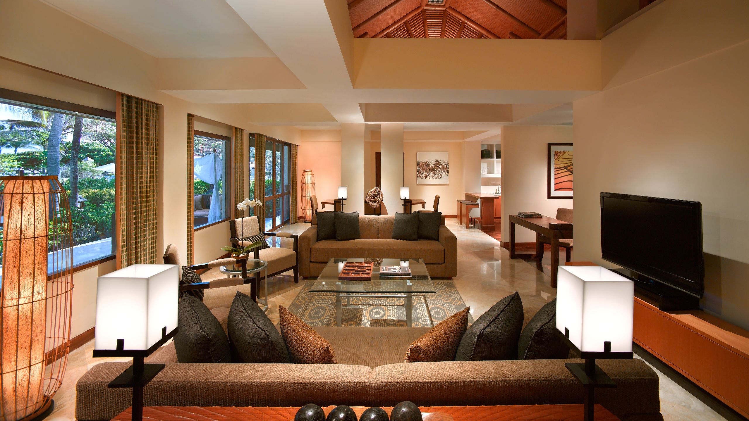 Villa Belibis Living Room