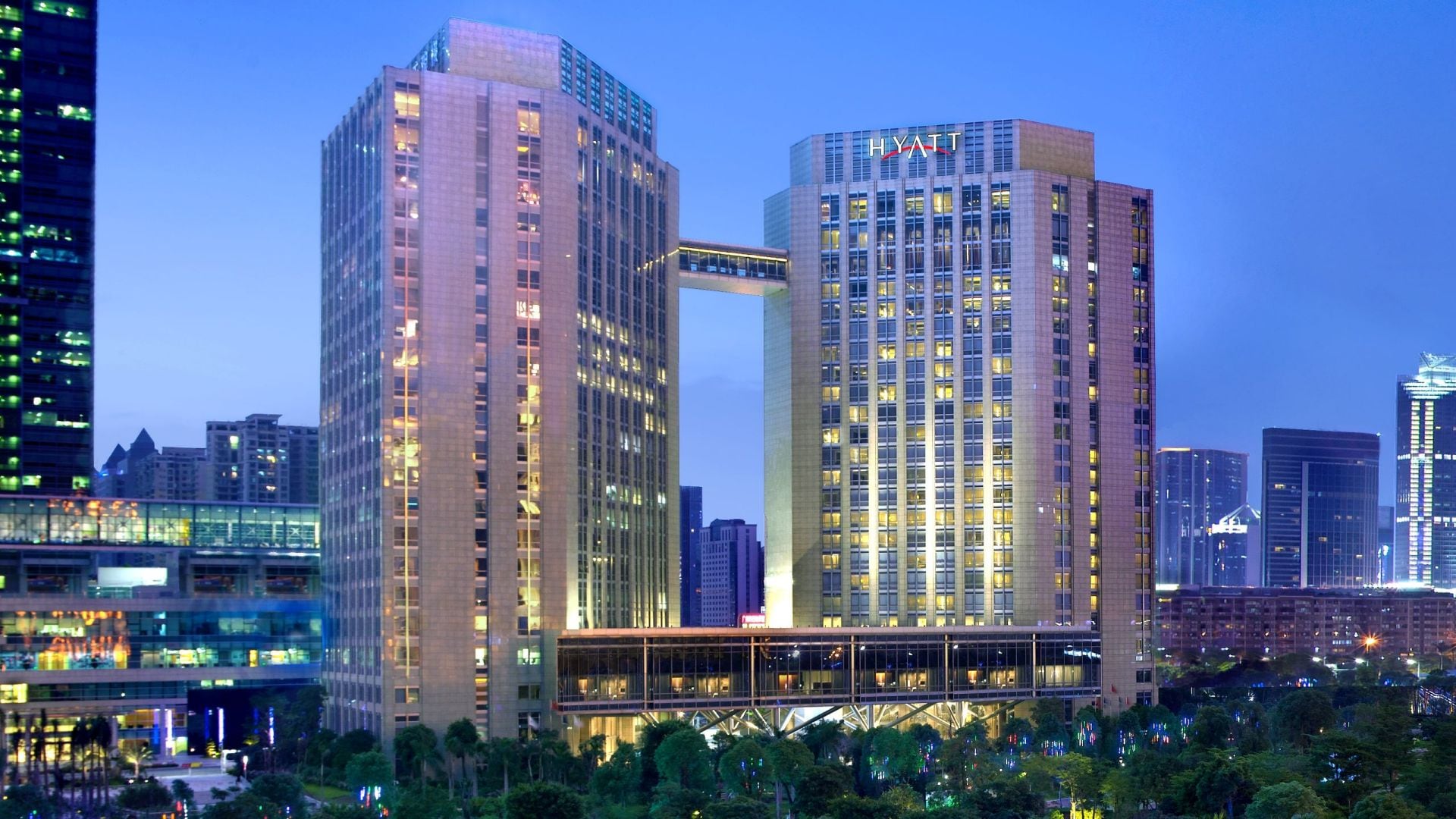 Luxury 5 Star Hotels In Guangzhou China Grand Hyatt Guangzhou Hyatt