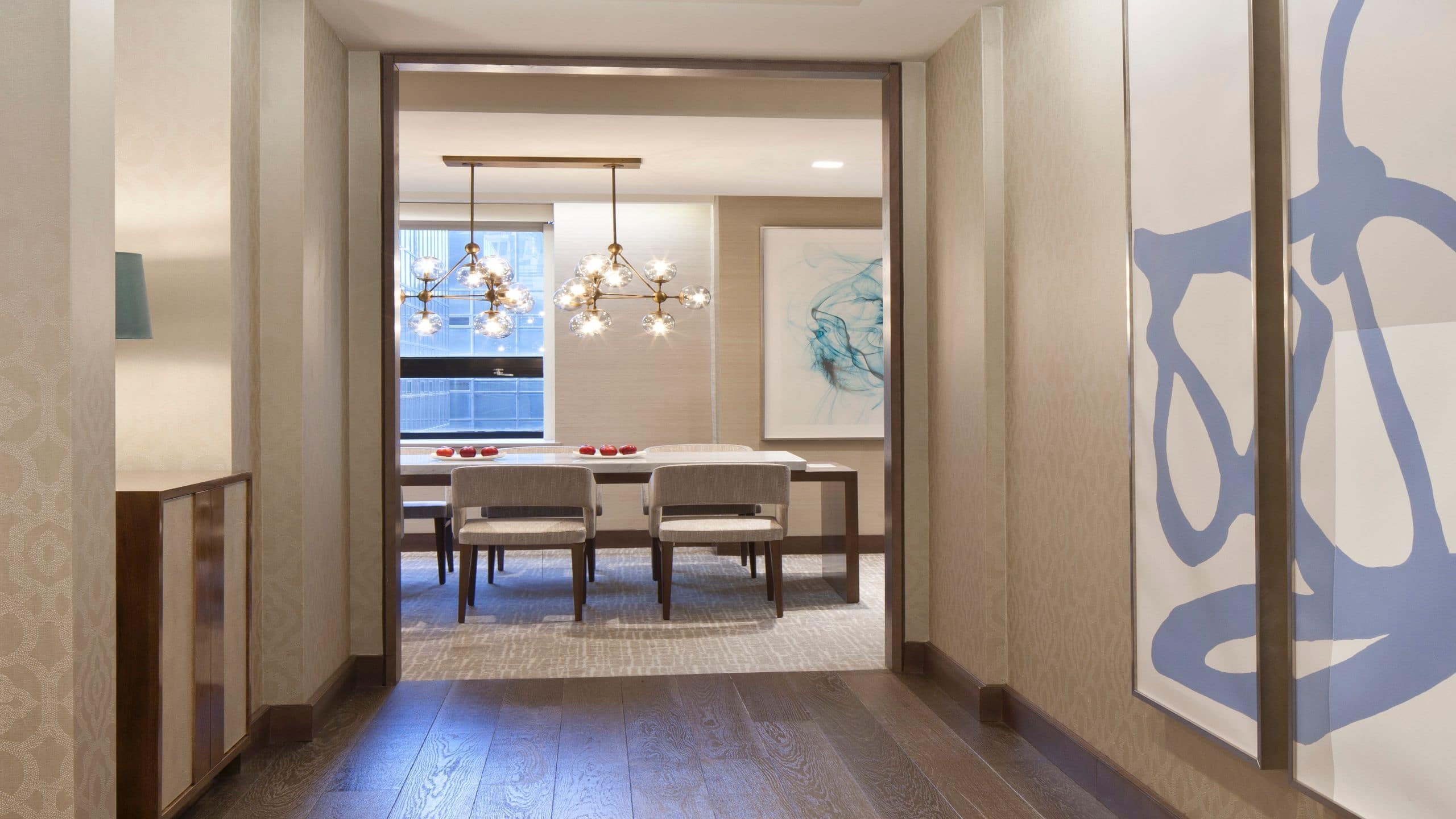 7 of 11 Hyatt Grand Central New York Bridal Suite Entry