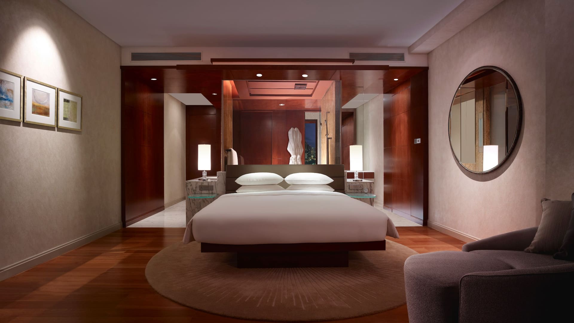 Grand Room (City View) 1 King Bed with Club Access at Grand Hyatt Kuala Lumpur