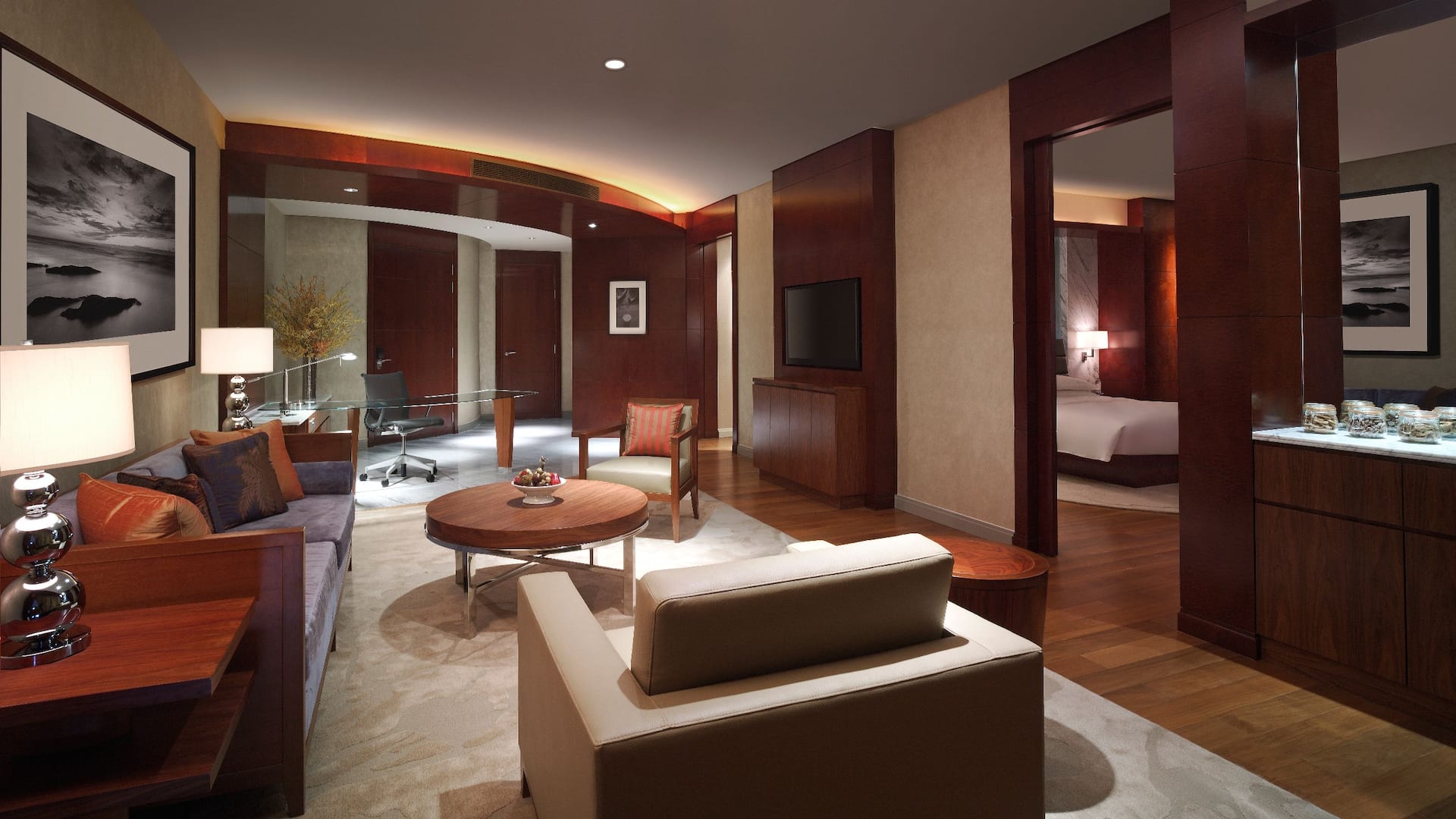 Grand Suite Living Room at Grand Hyatt Hotel Kuala Lumpur, Malaysia