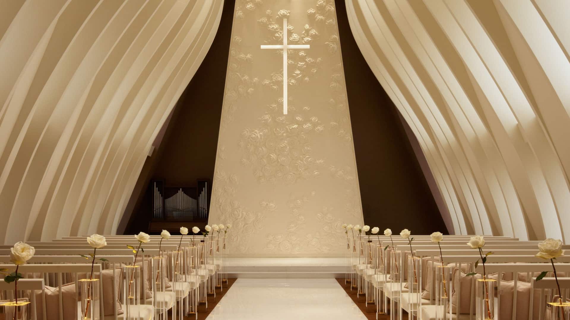 2/3 White Rose Chapel Grand Hyatt Fukuoka