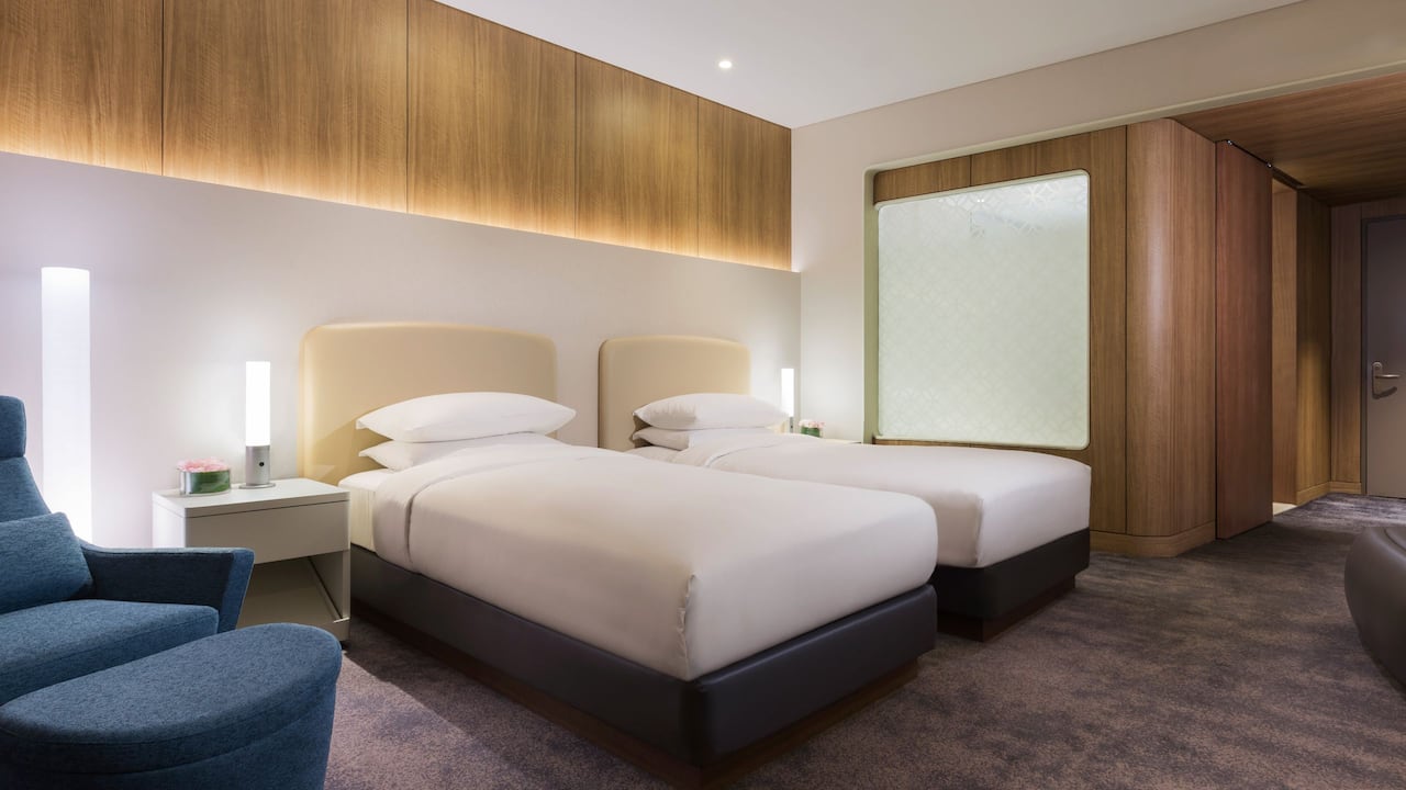 Grand Hyatt Incheon 2 Twin Beds Deluxe