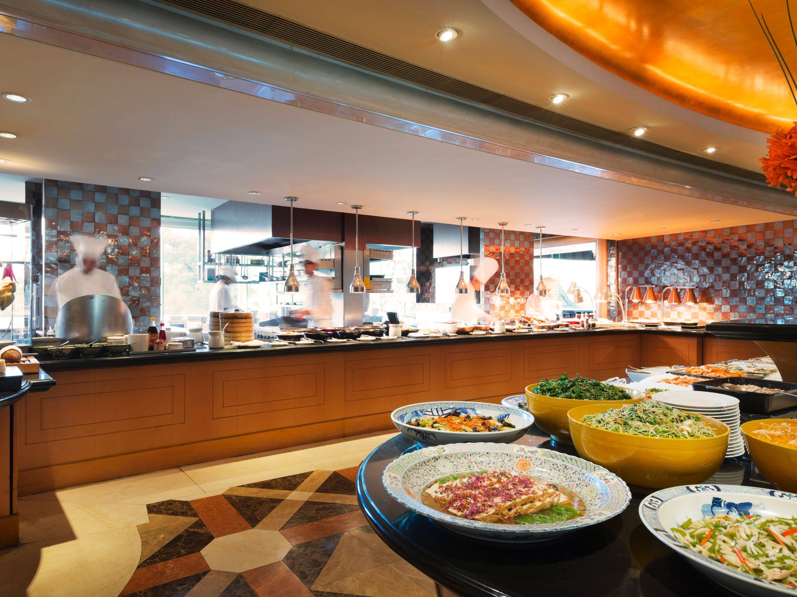 Hotel Restaurant At Grand Hyatt Beijing丨5 Star Downtown Hotel丨hyatt