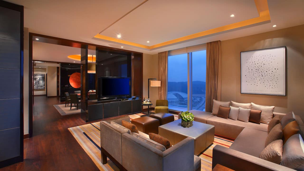 Hyatt Grand Macao living room