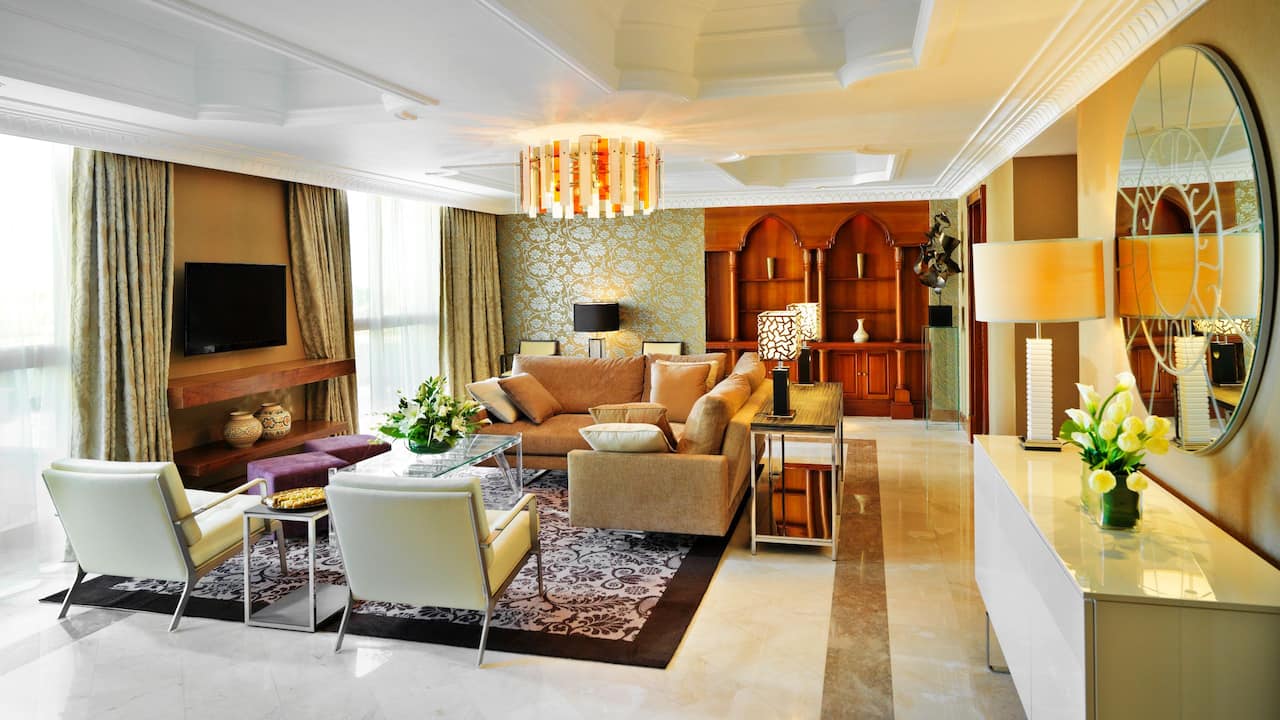 Royal suite living room