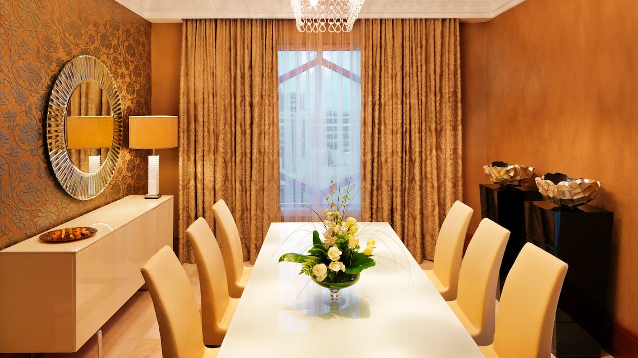 Executive suite dining room