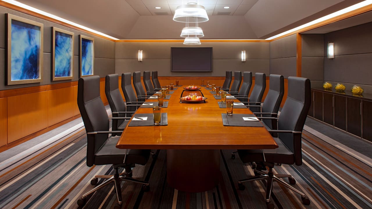 Executive Boardroom with large conference table