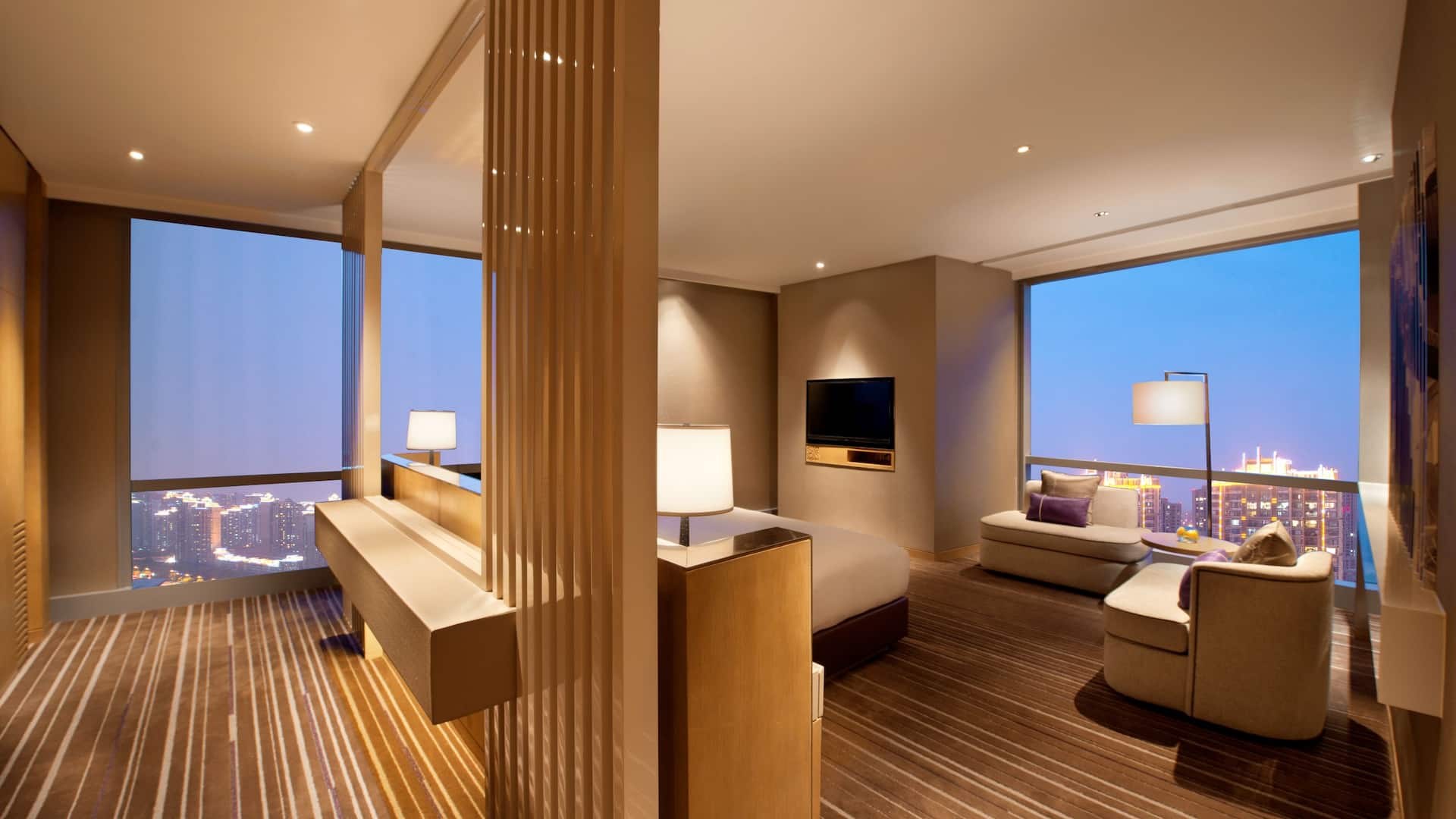 3 of 4 Hyatt Regency Suzhou Regency Suite Bedroom