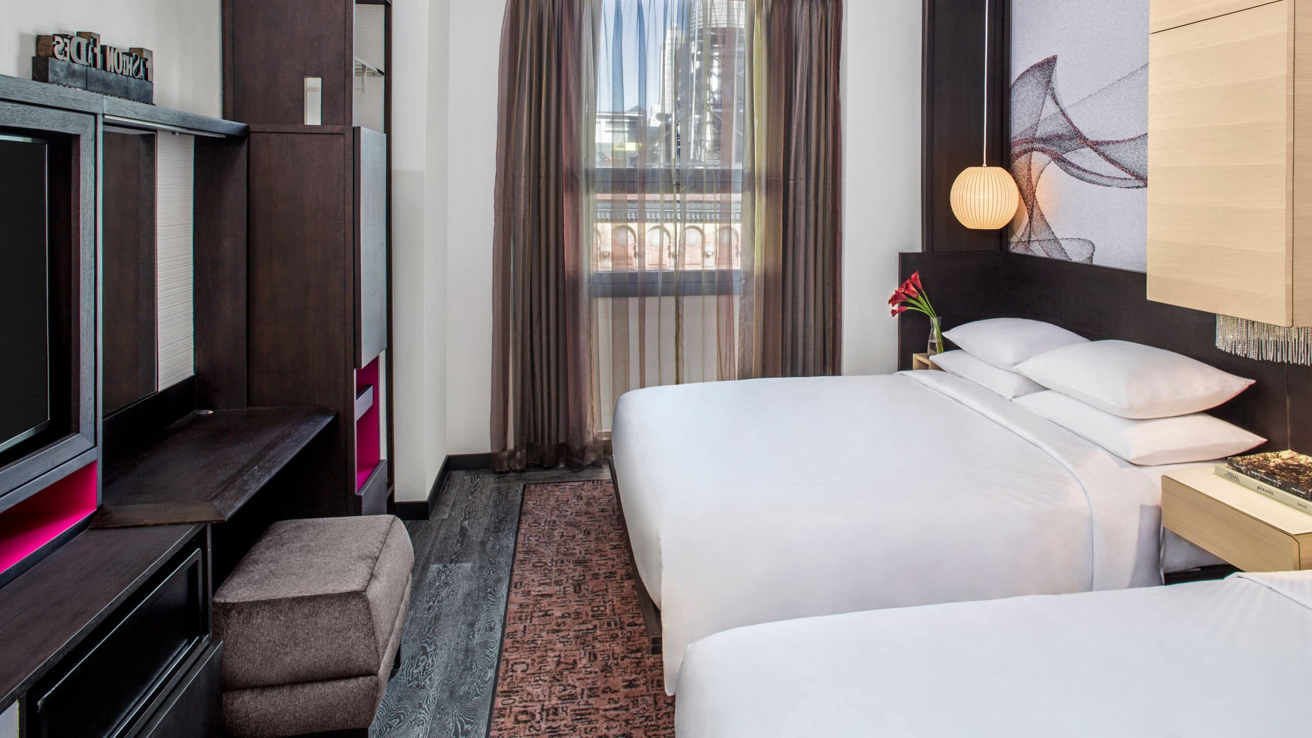 Hyatt Herald Square New York 2 Bedded Guest Room