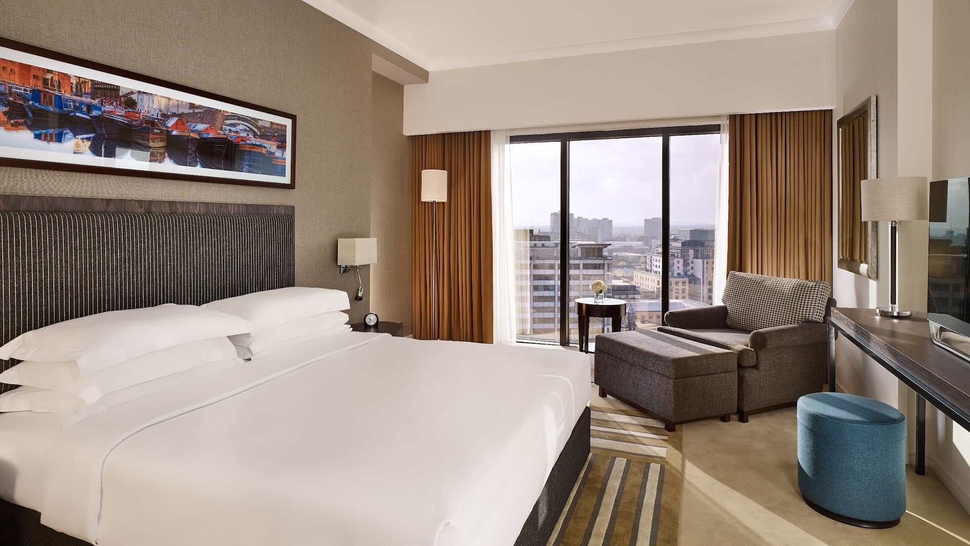 第 8，共 8 Hyatt Regency Birmingham Regency Executive Suite Bedroom