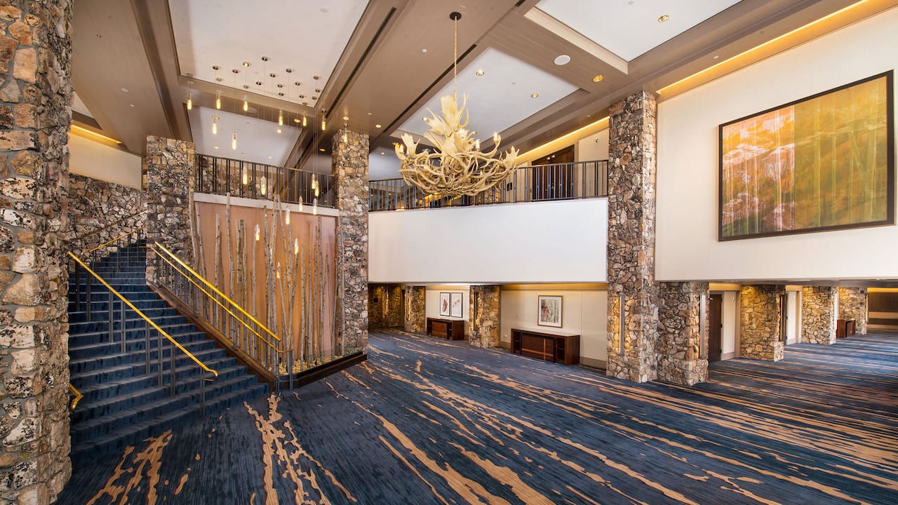 Heritage Hall and Foyer Park Hyatt Beaver Creek Resort and Spa