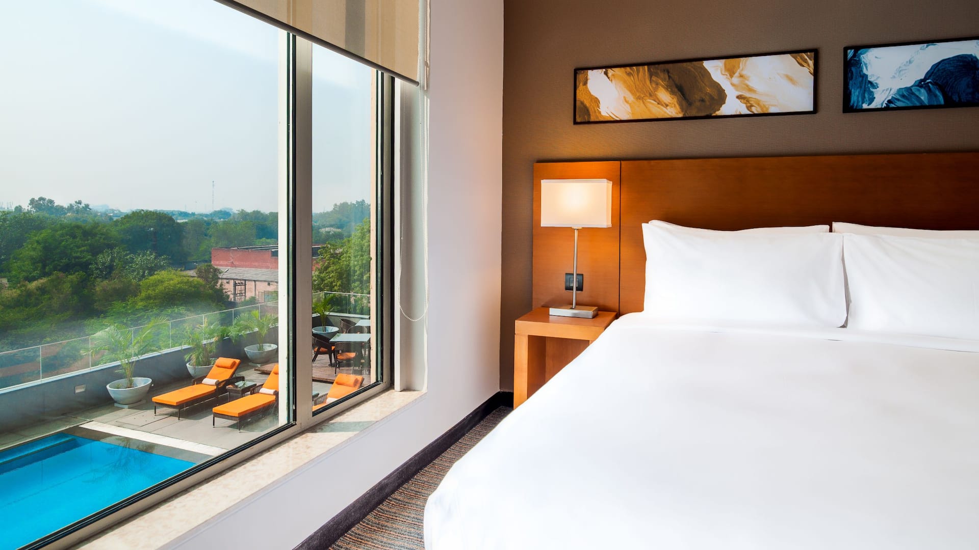 1 of 5 Hyatt Place Gurgaon Udyog Vihar Pool View