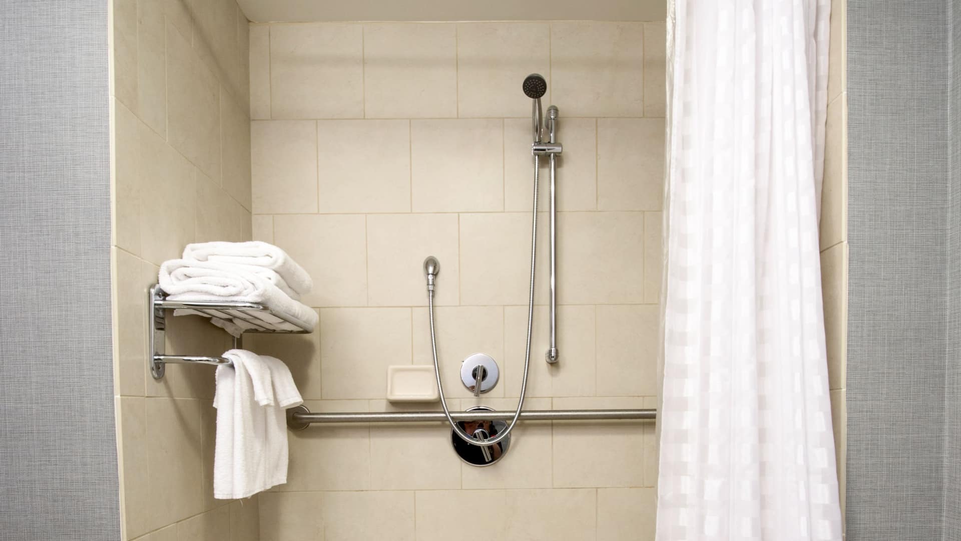 Hyatt Place Boston/Braintree ADA Bathroom Shower