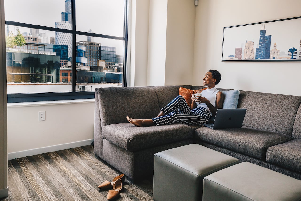 Hyatt house breakfast lounge