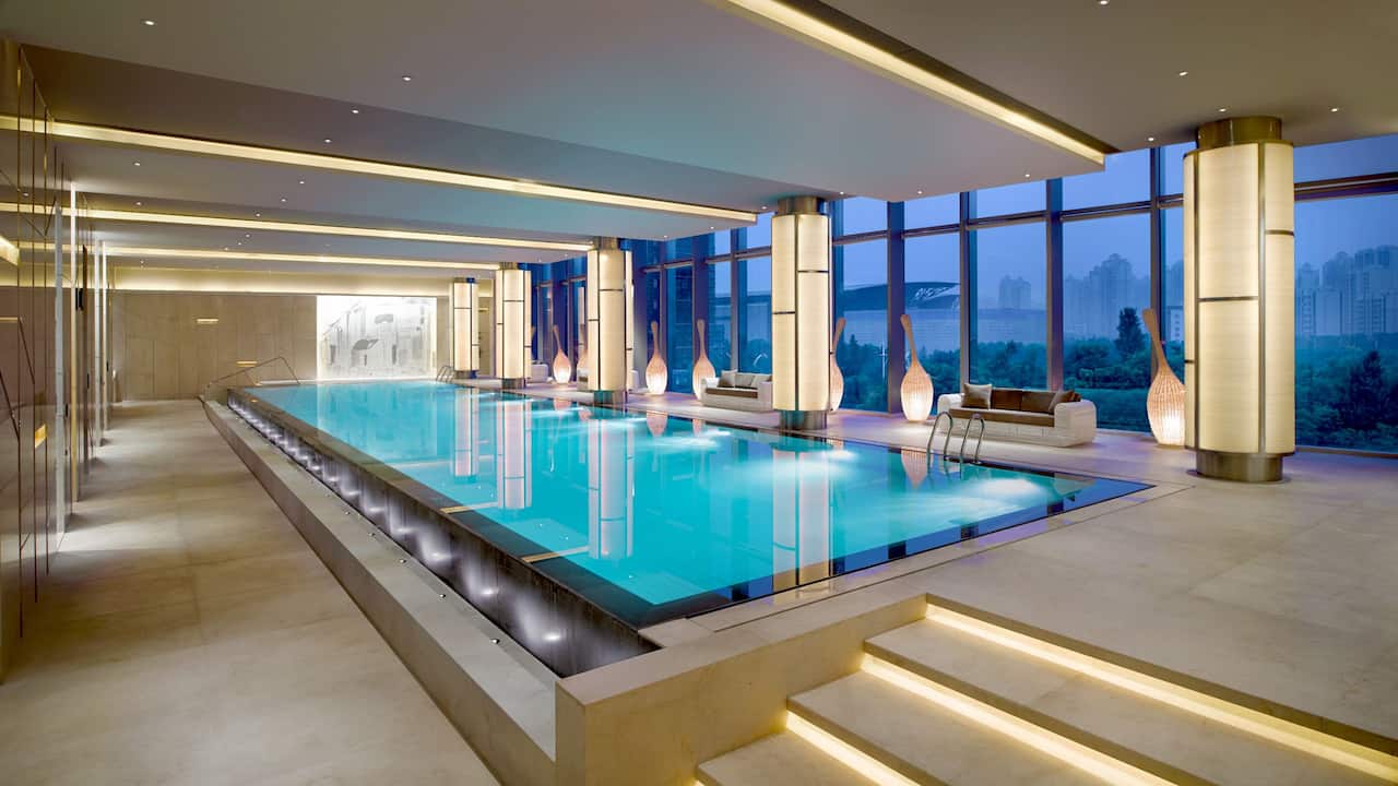 Yue Spa indoor pool