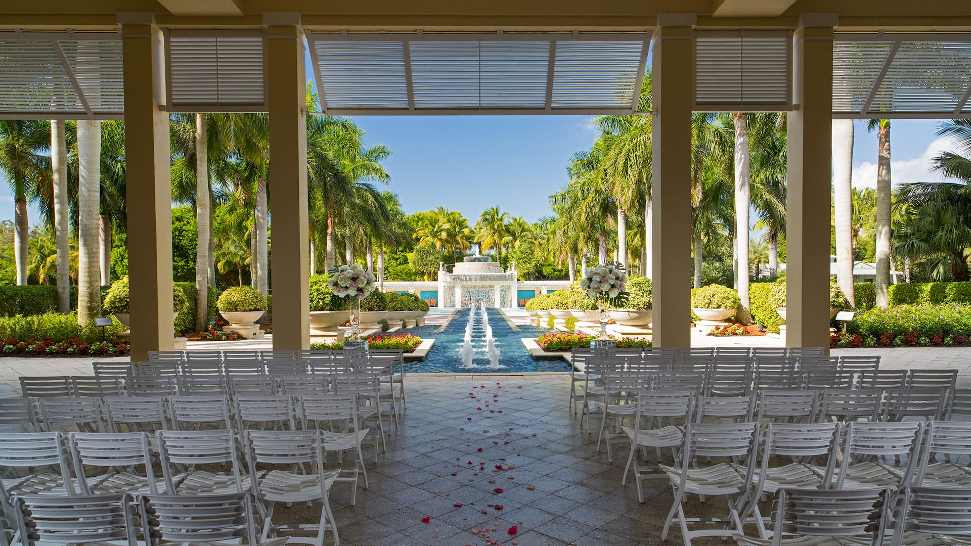 Hyatt Regency Coconut Point Resort and Spa Belvedere Wedding