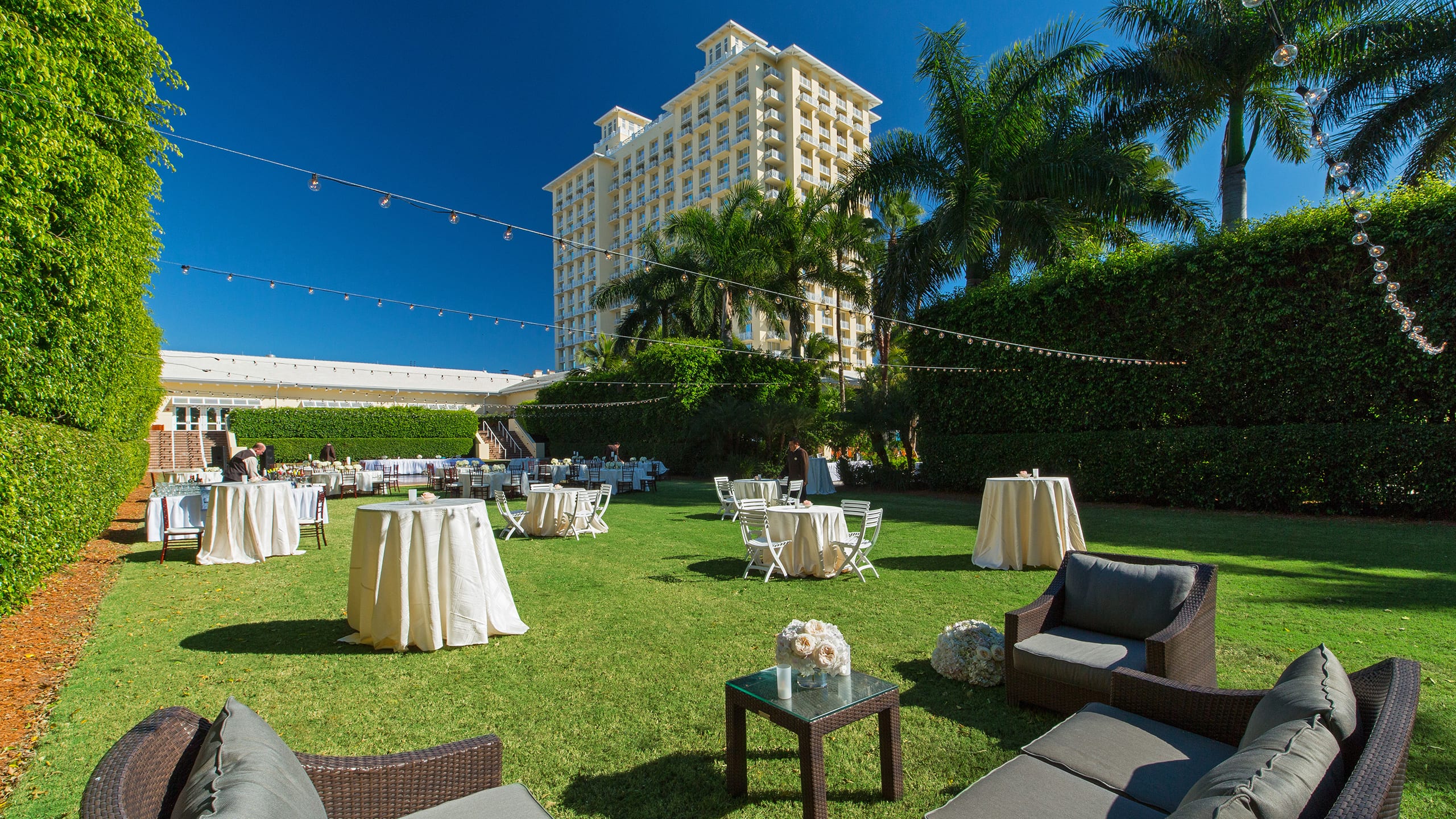 Hyatt Regency Coconut Point Resort and Spa Outdoor Wedding