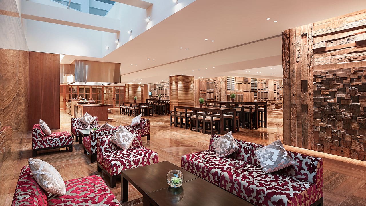 Grand Hyatt Singapore The Residence Meeting Space with Lounge Seating Area