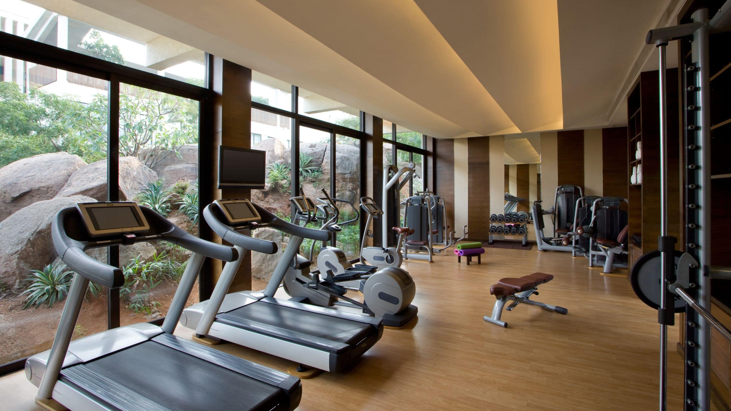 Hyatt Hyderabad Gachibowli Gym