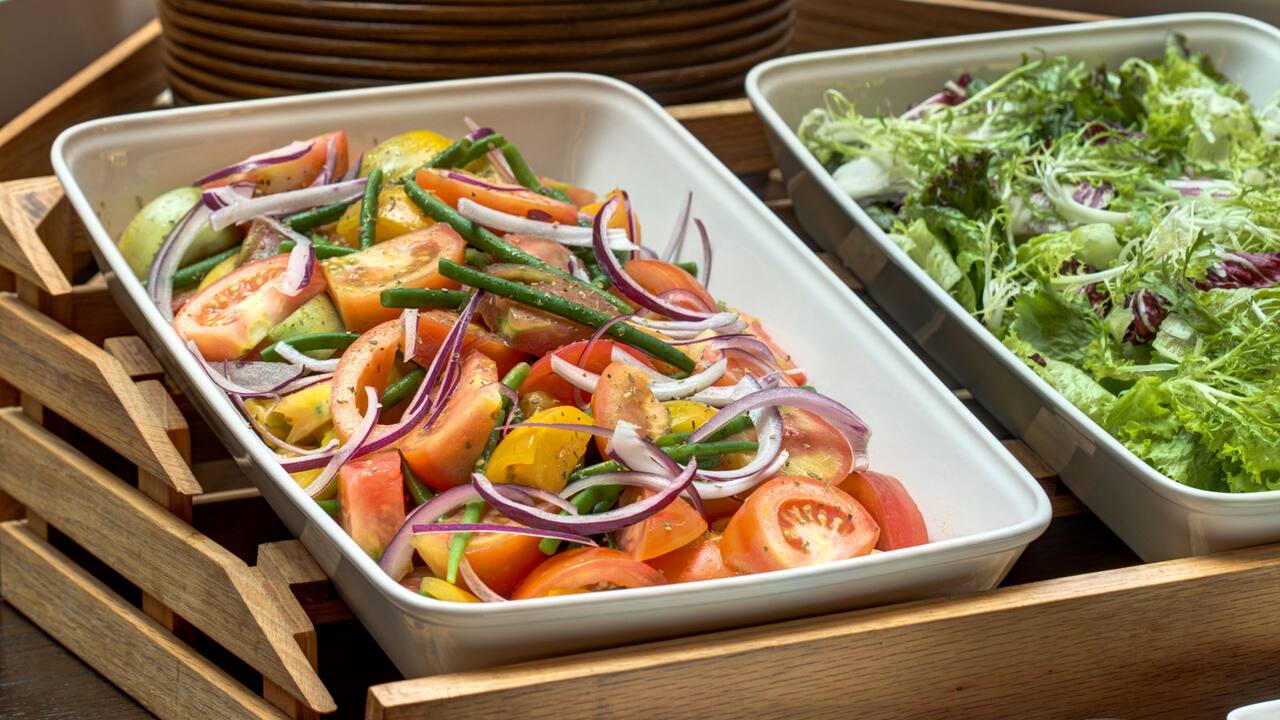 brunch salad bar
