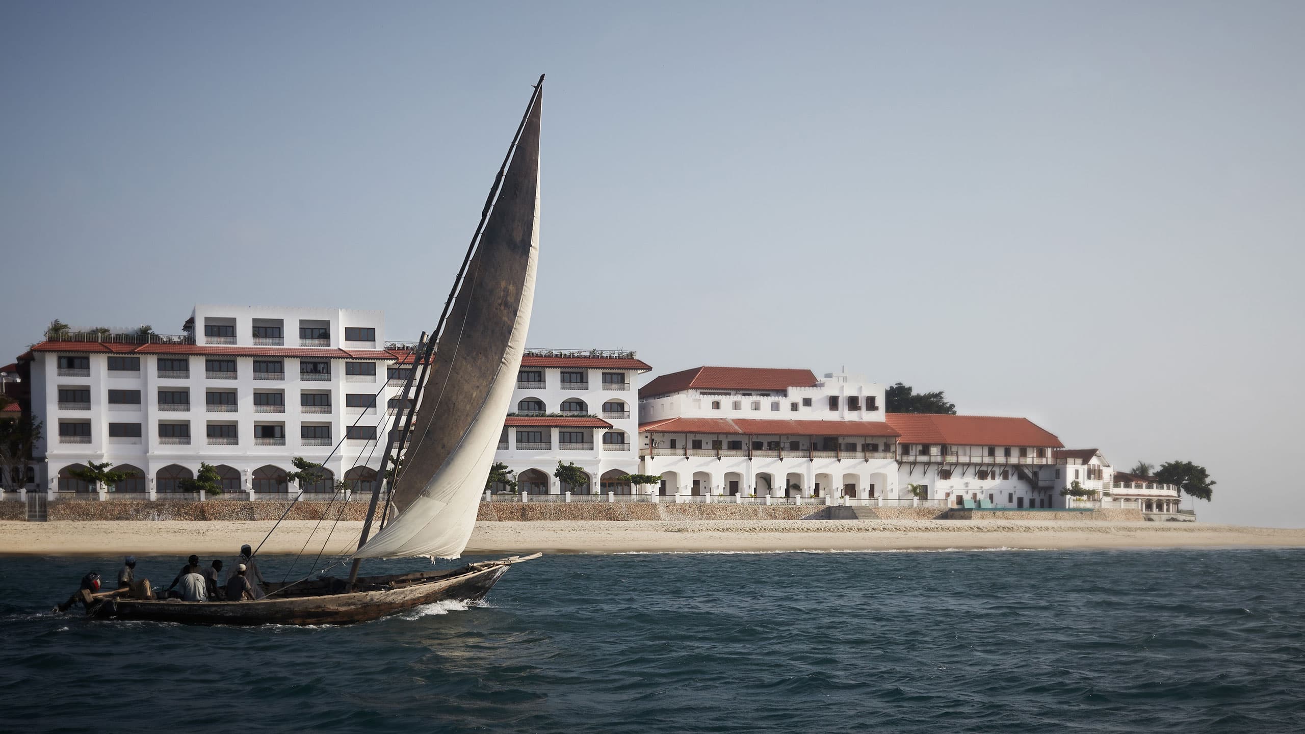 Park Hyatt Zanzibar Exterior With Dhow