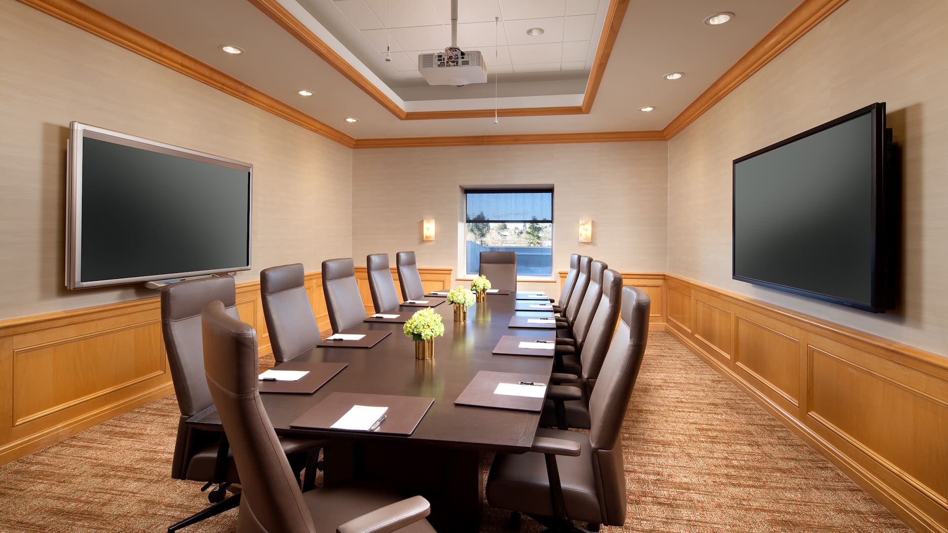 1 of 2 Hyatt Regency Bellevue on Seattle's Eastside Executive Boardroom