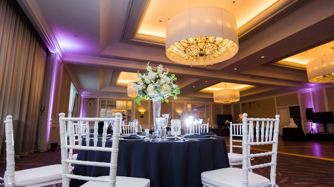 Cape Cod wedding reception table detail