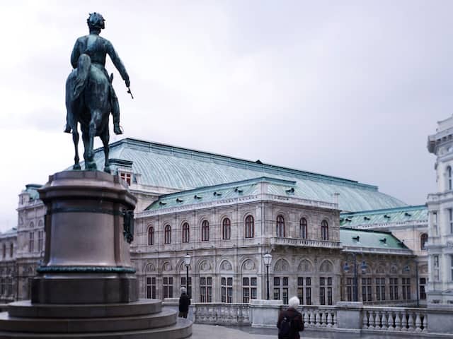 Vienna statue opera house Park Hyatt Vienna