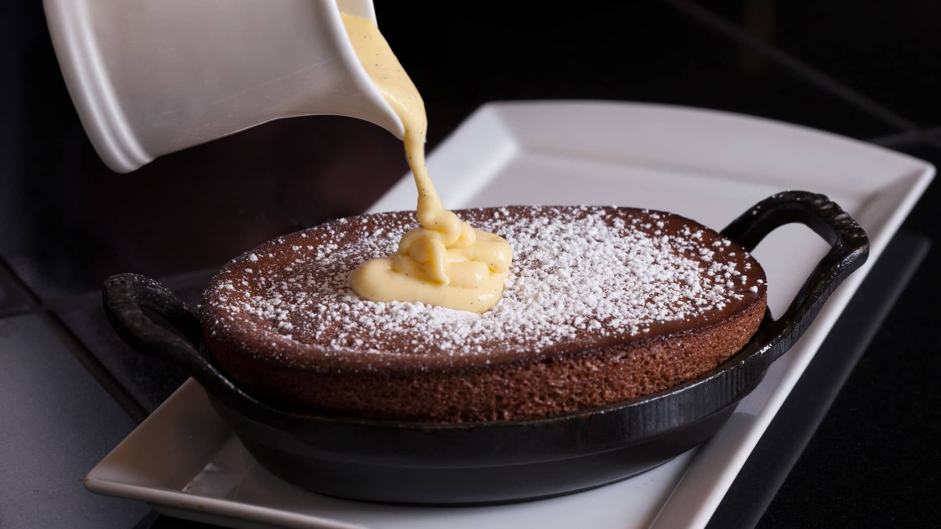 Hyatt Regency Sacramento Chocolate Souffle