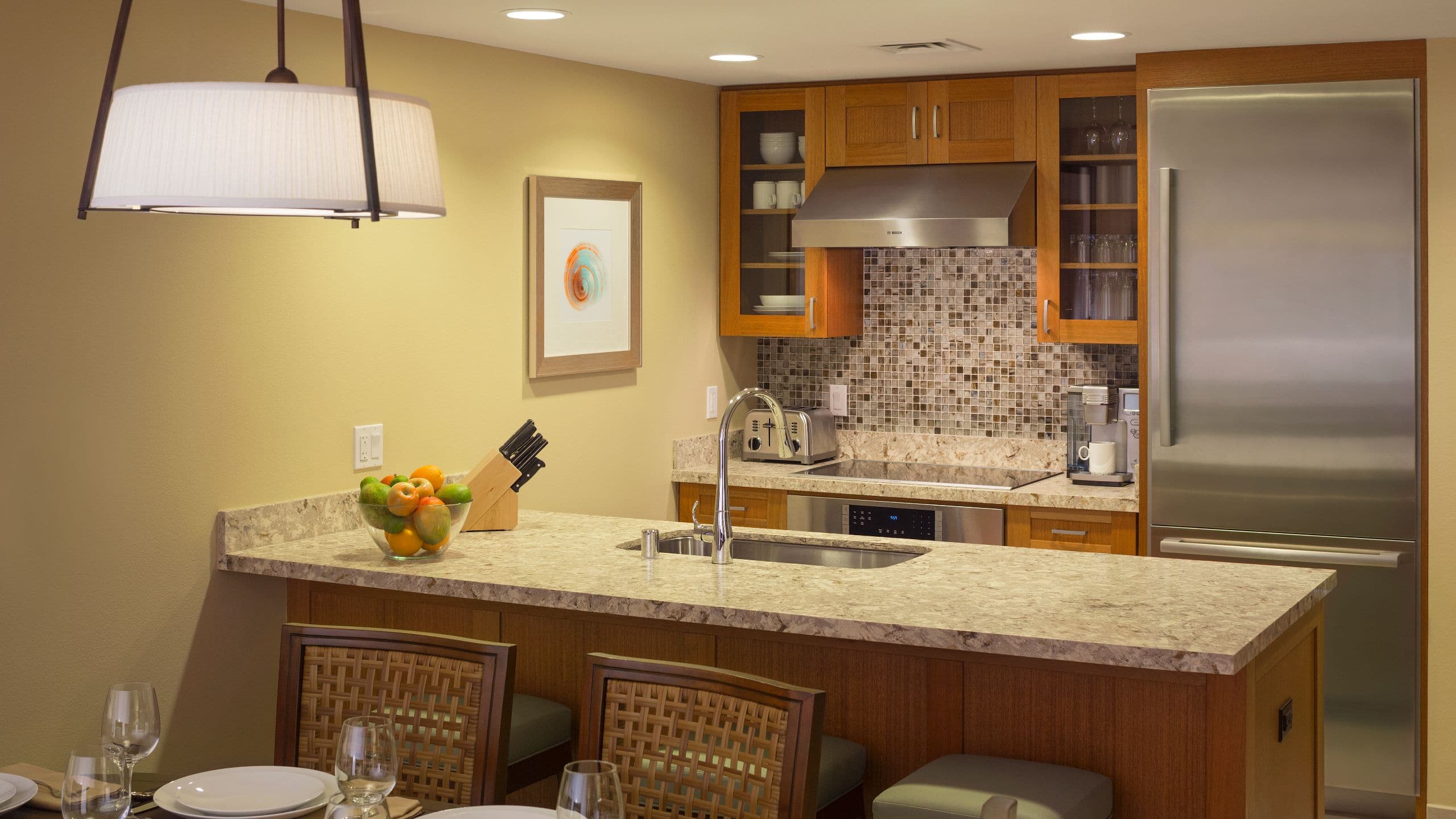 3 of 4 Hyatt Residence Club Maui, Kāʻanapali Beach 2BD Kitchen