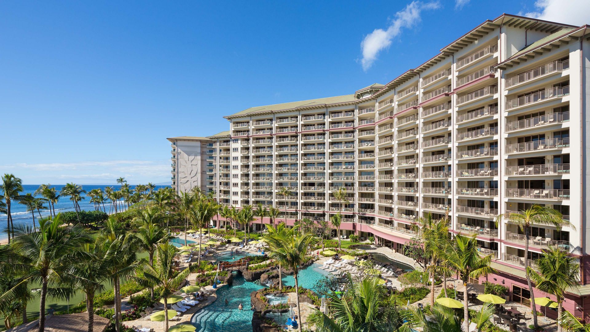 Luxury Maui Resort Near Ka Anapali Beach Hyatt Residence Club Exterior Day