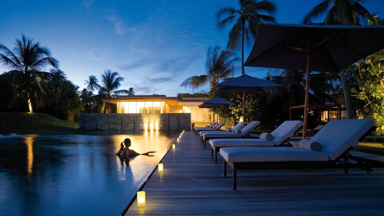 Spa at Twilight