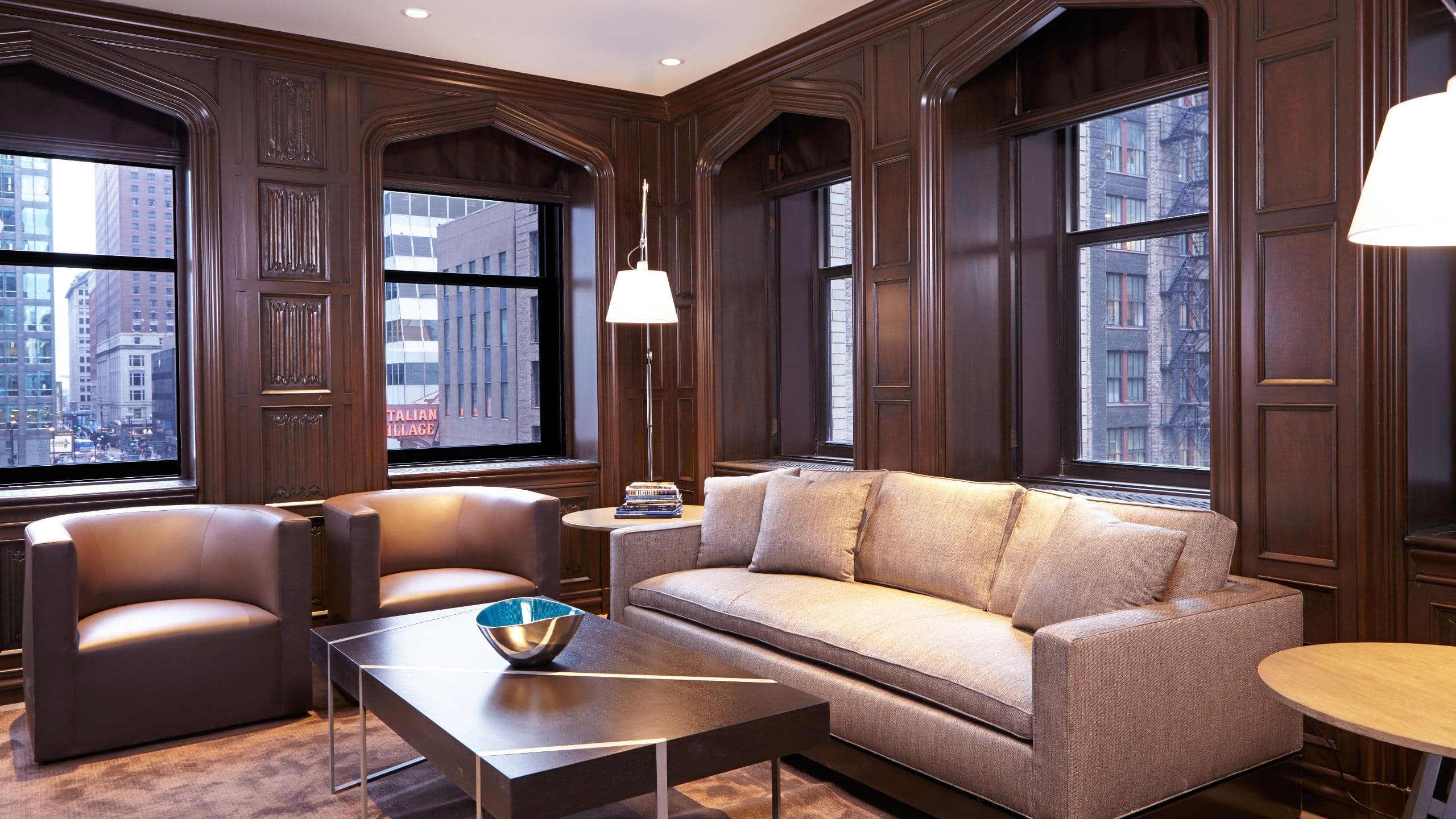 Hyatt Centric The Loop Chicago Presidential Suite Living Area