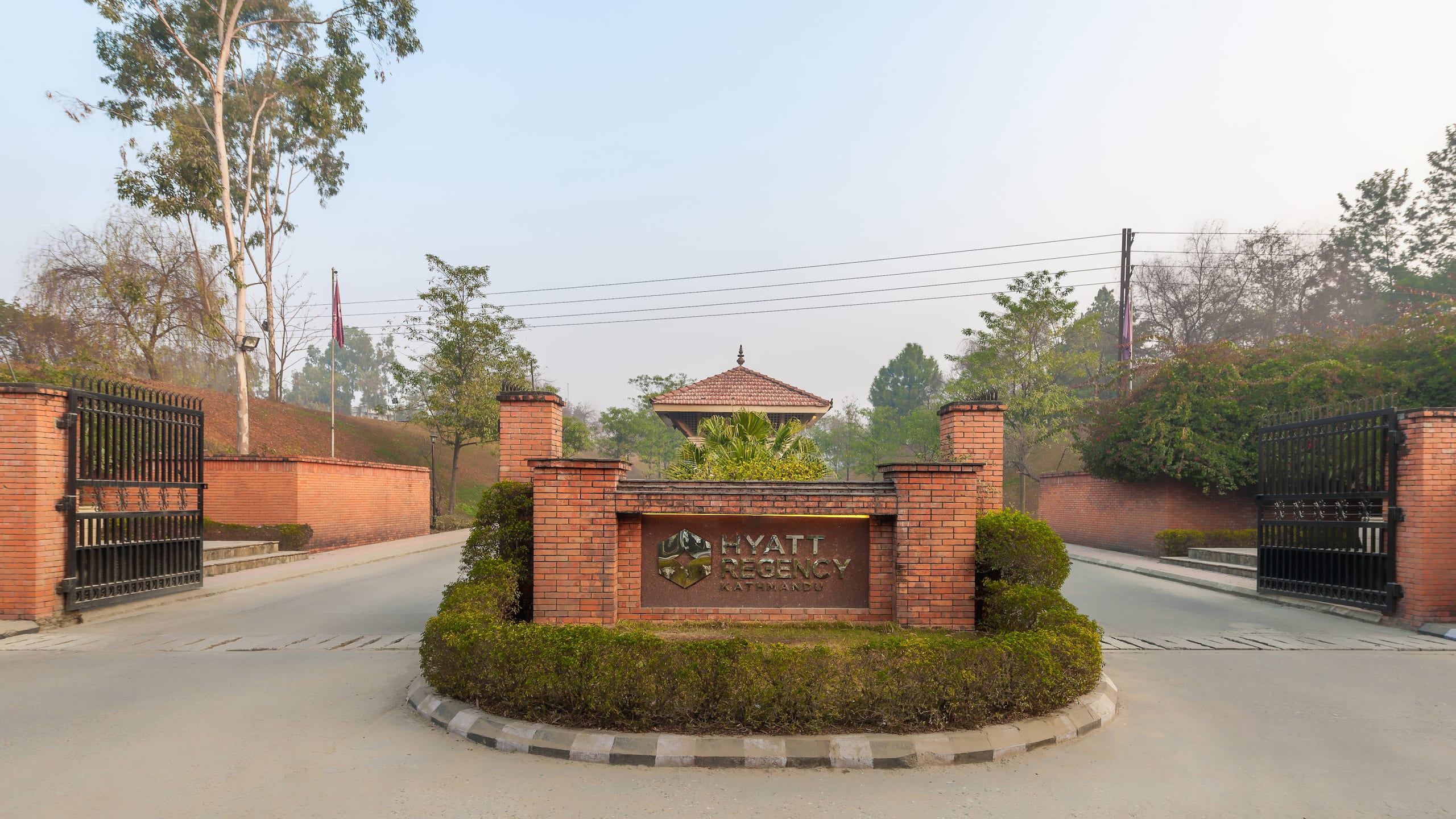 Hyatt Regency Kathmandu Hotel Main Gate