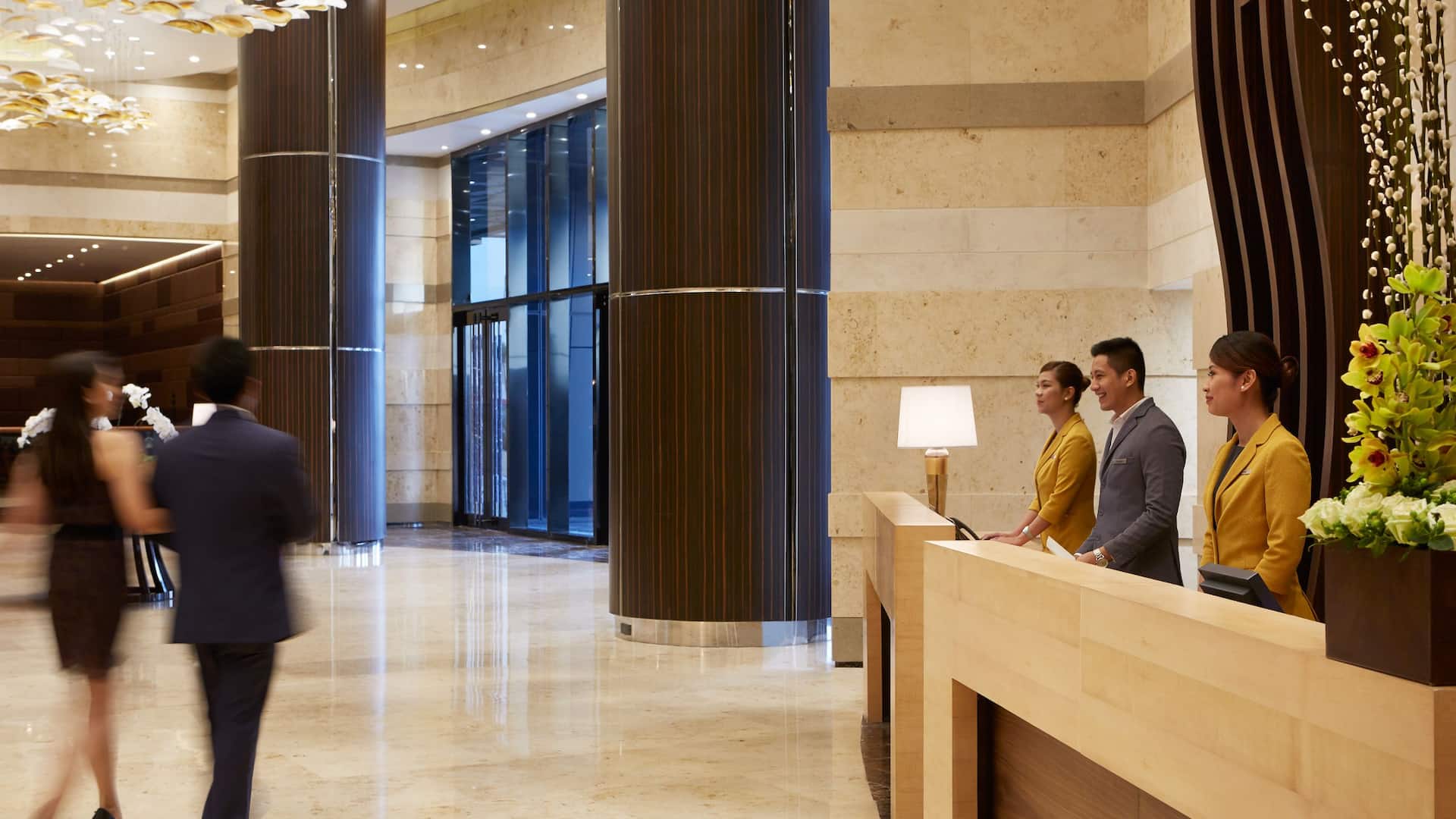 Hyatt Regency Manila, City of Dreams Lobby Reception
