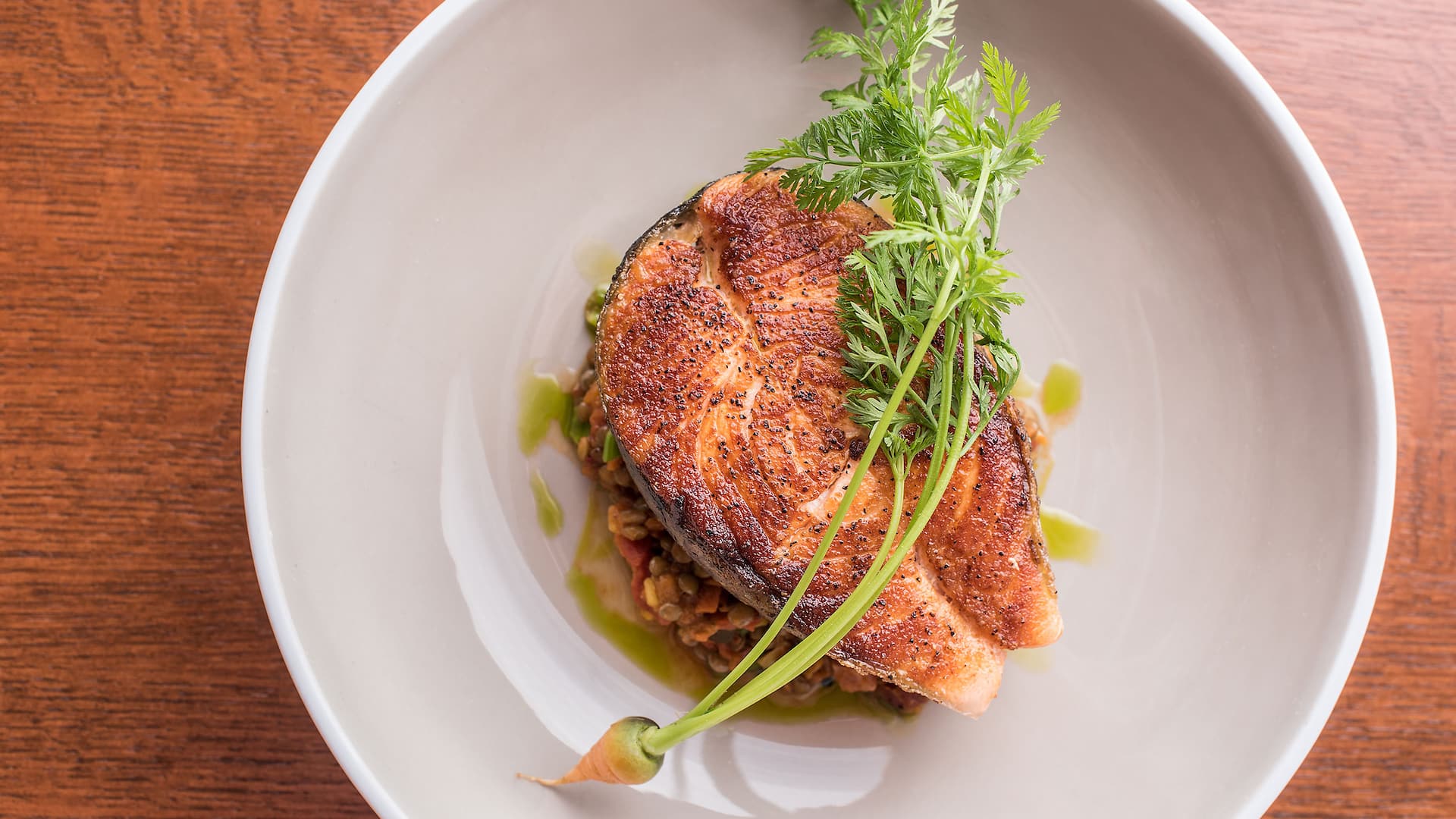 Hyatt Regency Chicago Salmon Filet