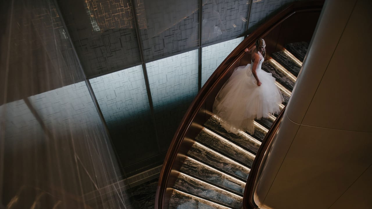 Bride Stairs