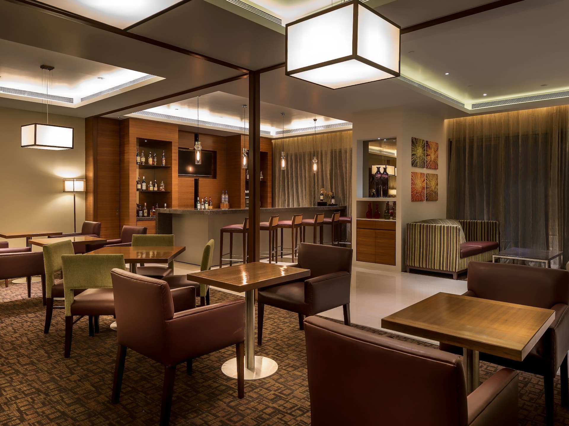 Hyatt Place Pune Hinjawadi Coffee to Cocktails Bar Landscape