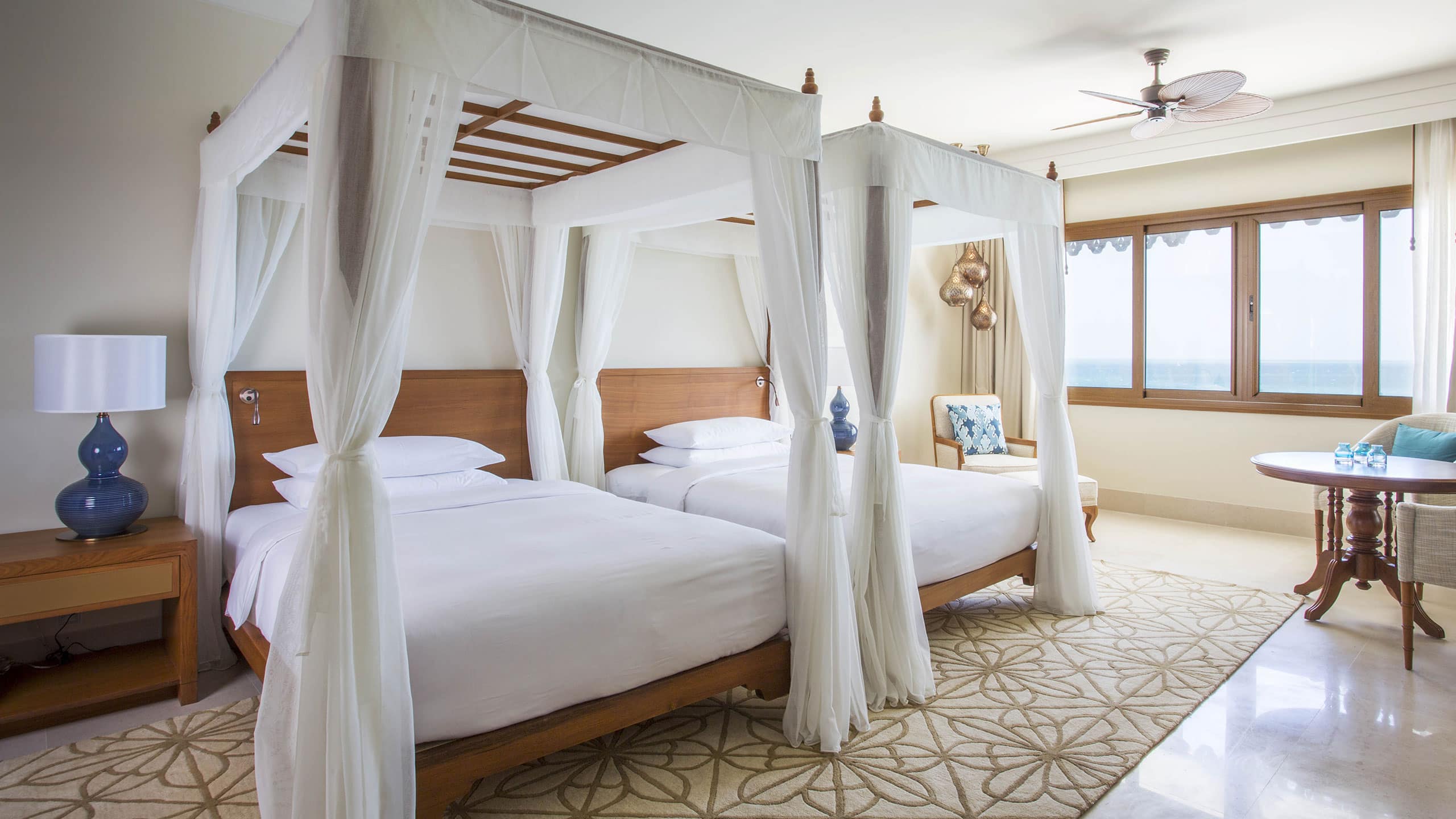 Park Hyatt Zanzibar Park View Twin Bedroom