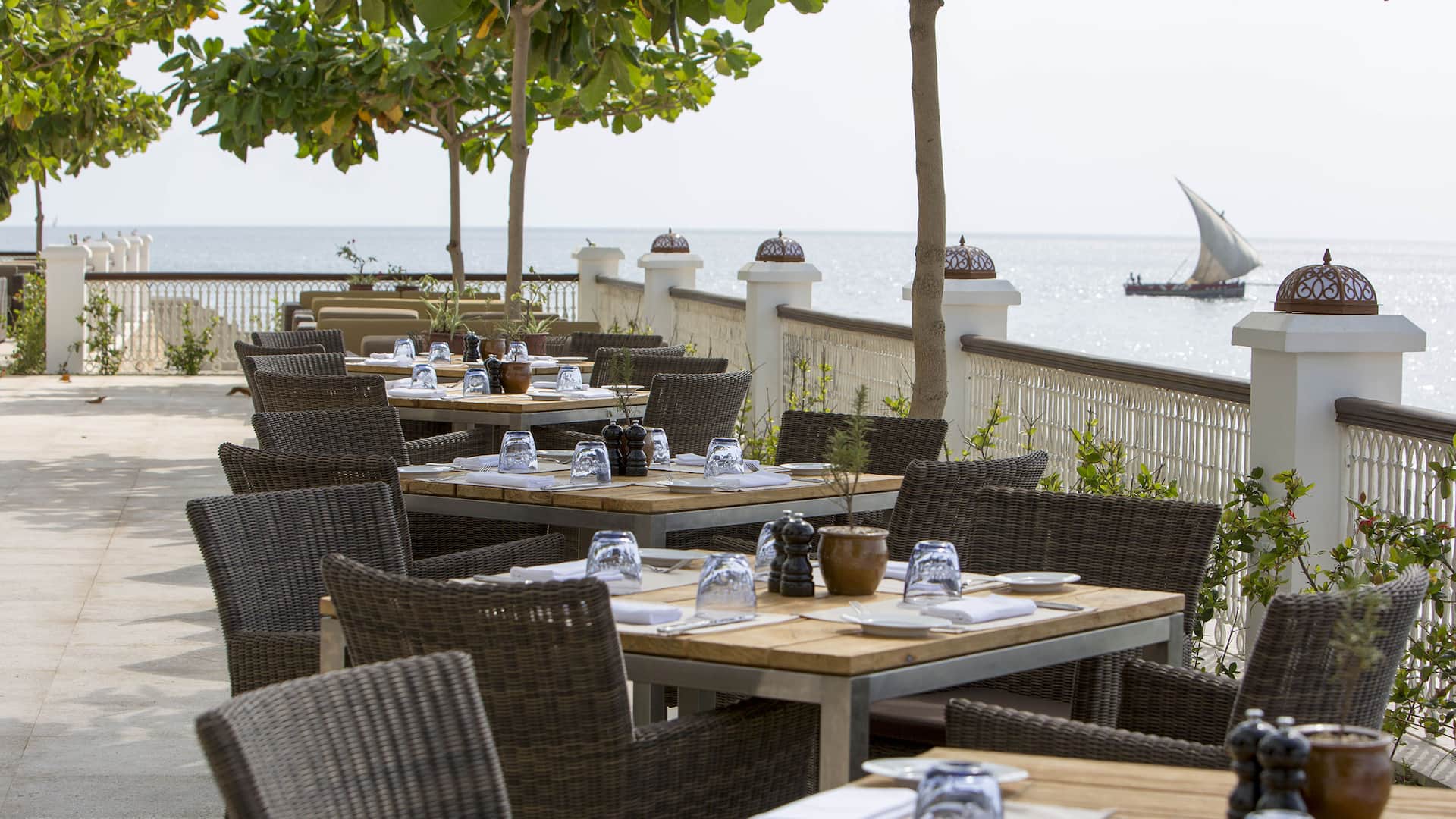 Park Hyatt Zanzibar Dining Room Terrace