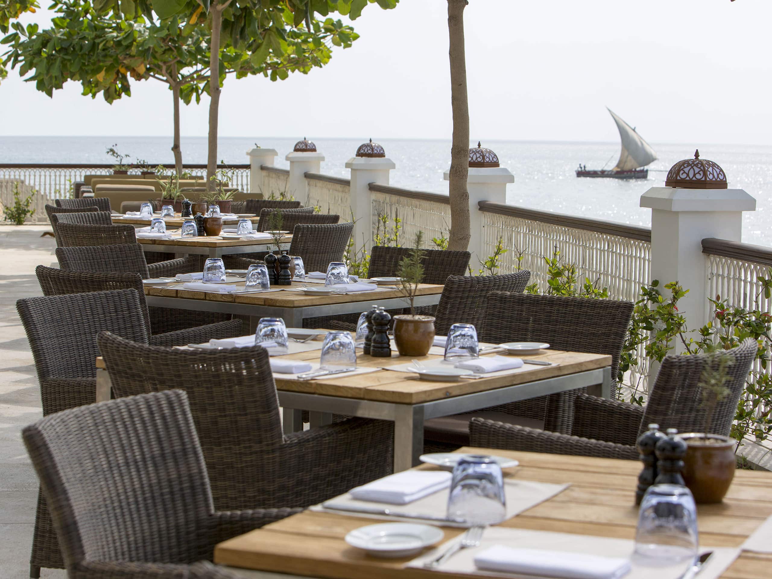 Park Hyatt Zanzibar Dining Room Terrace